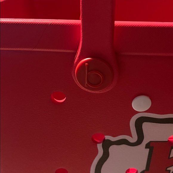 Red NFL Kansas City Chiefs Bogg Bag! Large Bogg Bag! Brand new! - Picture 5 of 8